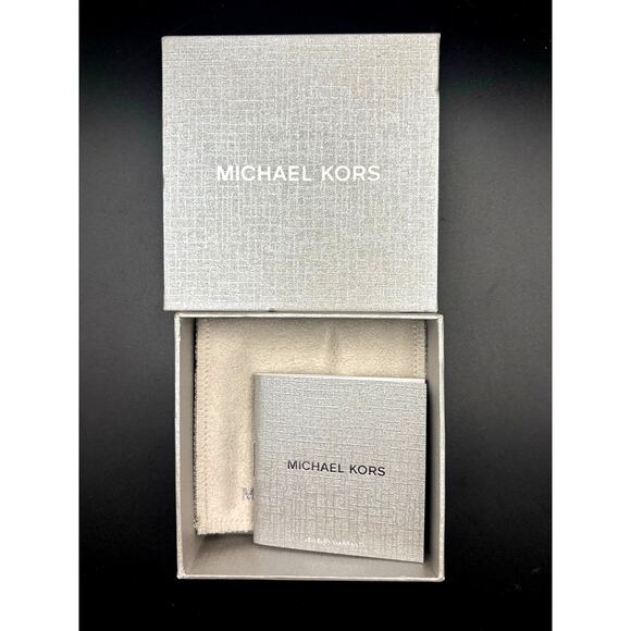 Michael Kors MKJ835700040 Premium Astor Link Womens Silver Plated Bracelet NIBWT - Picture 5 of 17